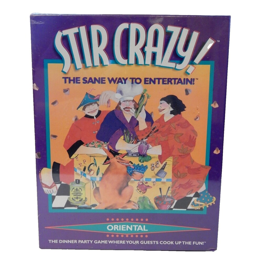 Stir Crazy! Oriental Dinner Party Game ~ Guests Cook SEALED